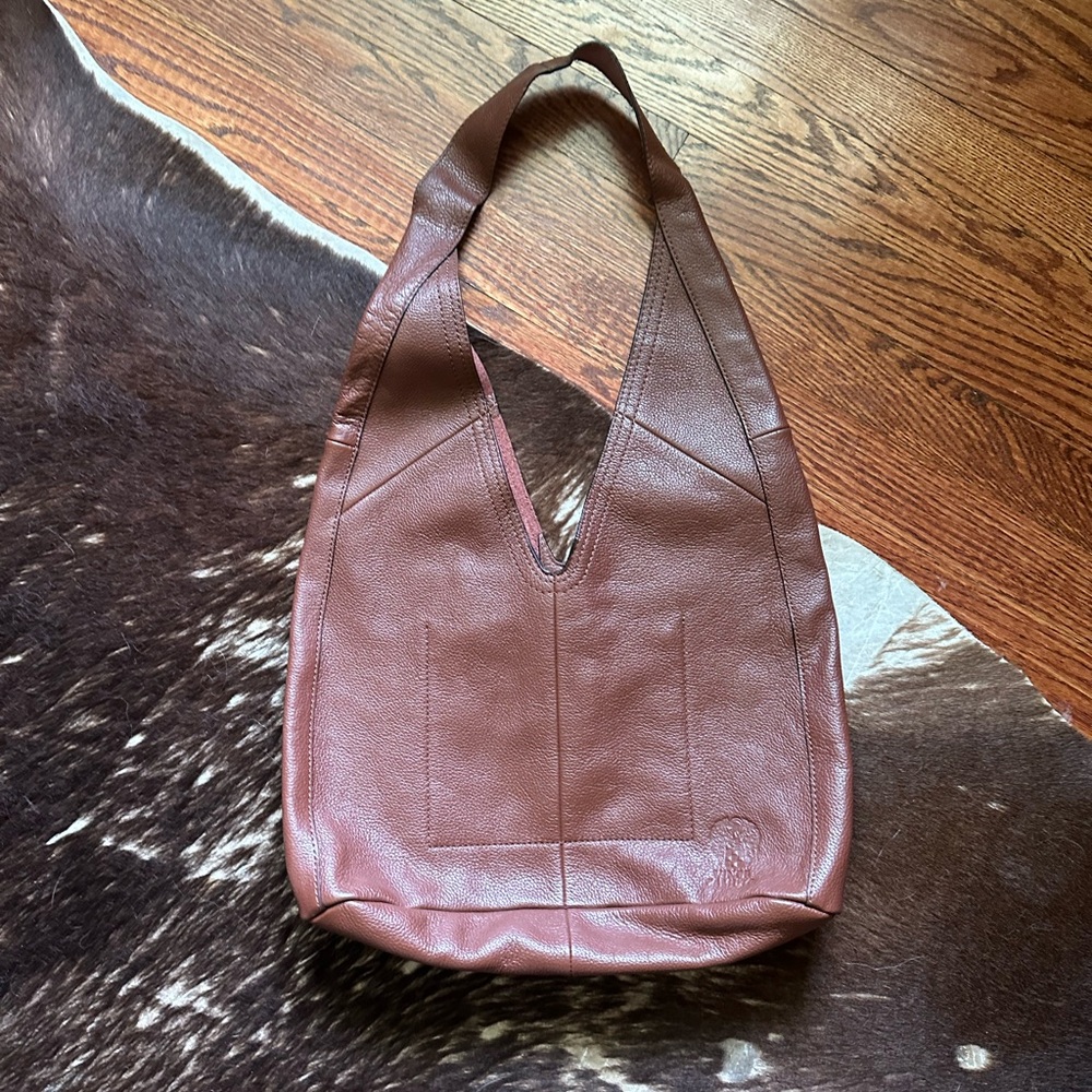 Vince Camuto Brown Hobo Bag